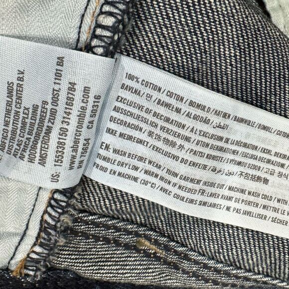 Abercrombie and Fitch Boyfriend Straight Jeans Women’s 4/27 - Picture 5 of 5